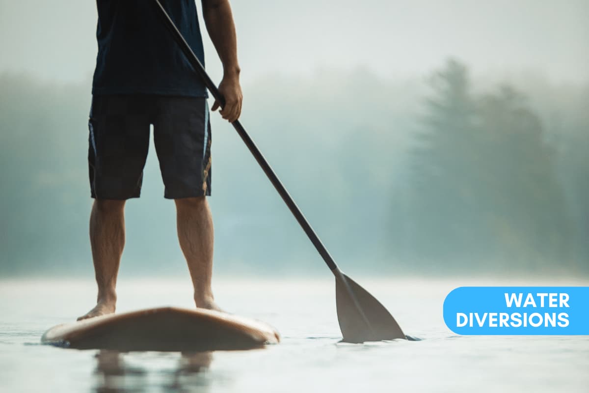 How To Hold A Stand Up Paddle Board Paddle